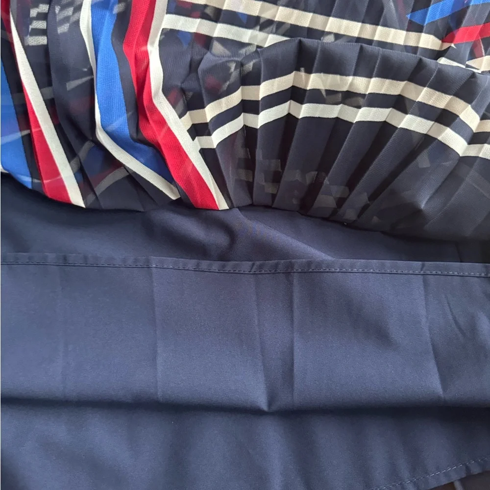 Roz & Ali Pleated‎ Abstract Skirt